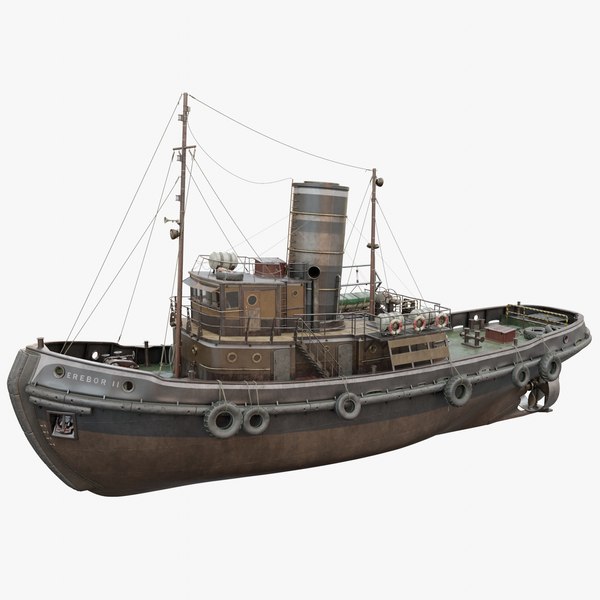 Tugboat 3D Models for Download | TurboSquid