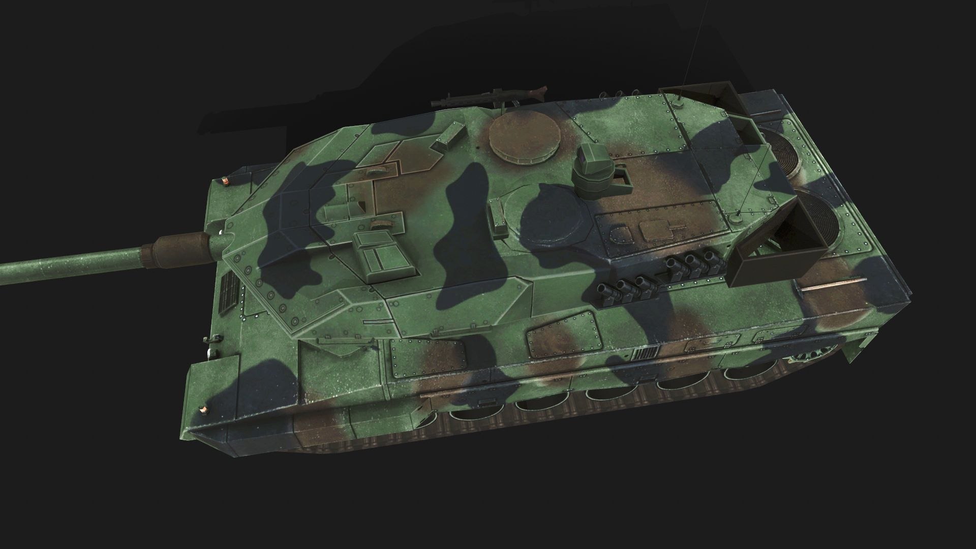 leopard 2a5 battle tank 3D model https://p.turbosquid.com/ts-thumb/2Q/eEAZgB/rrr5KpRO/screenshot077/jpg/1586109349/1920x1080/fit_q87/1fbd9459039ecc40383e2dedaa18a17a107276af/screenshot077.jpg