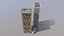 architectural building skyscraper 3D model