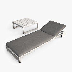 3ds max sun lounger