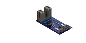 3D lm393 motor speed