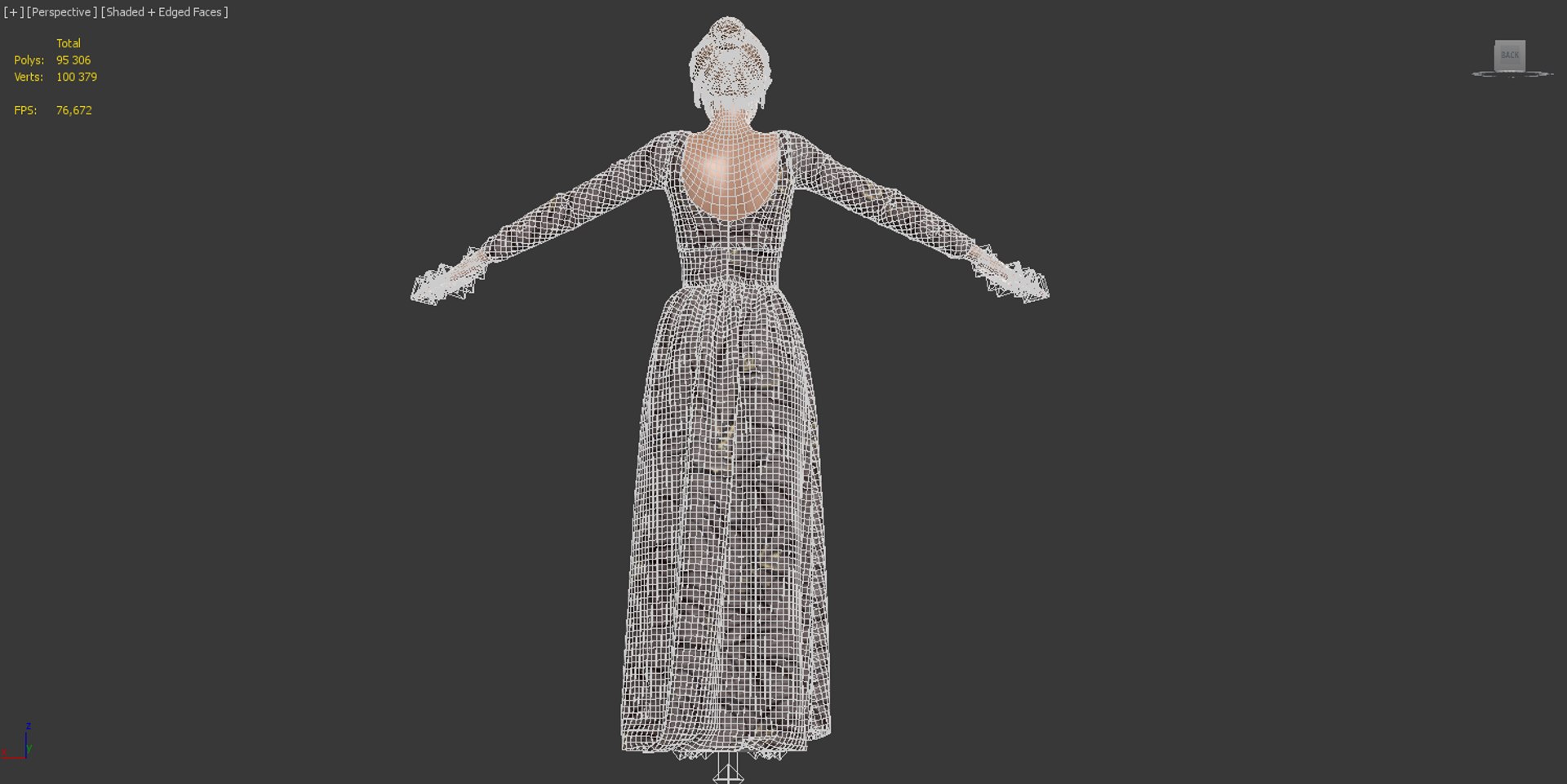 3D Realistic Woman Clothing Model - TurboSquid 1616685