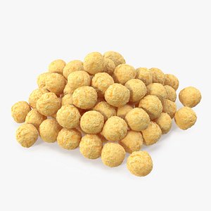 Pile of Cereal Balls 3D model