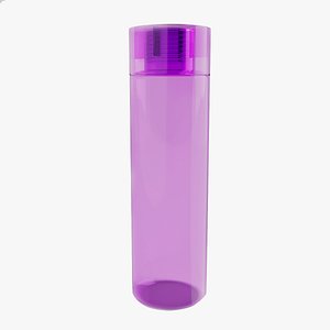 Plastic Water Bottle 3D model