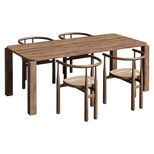 new works dinning set 3D model