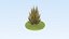 Zestaw trawy Lowpoly