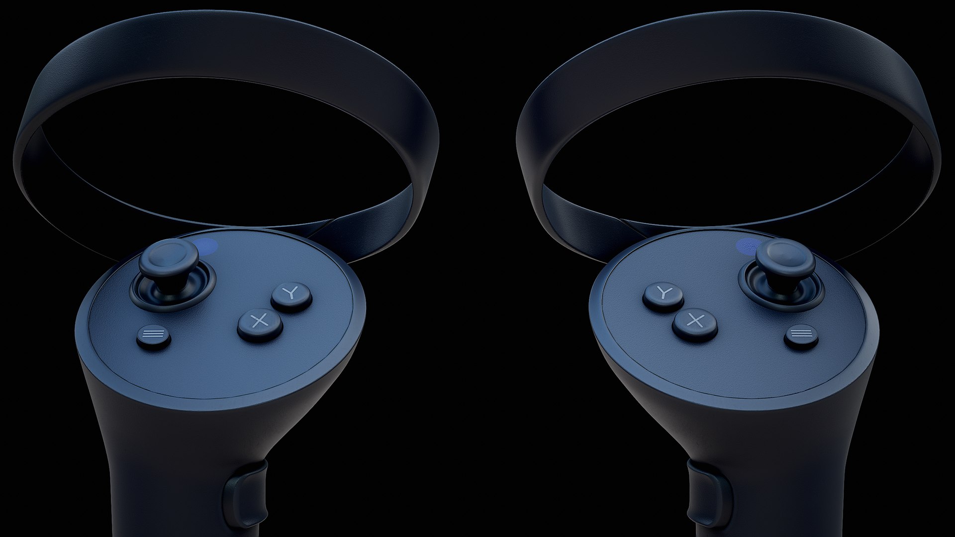 HTC Vive XR Elite Joystick Grip PBR 3D Model TurboSquid 2032867