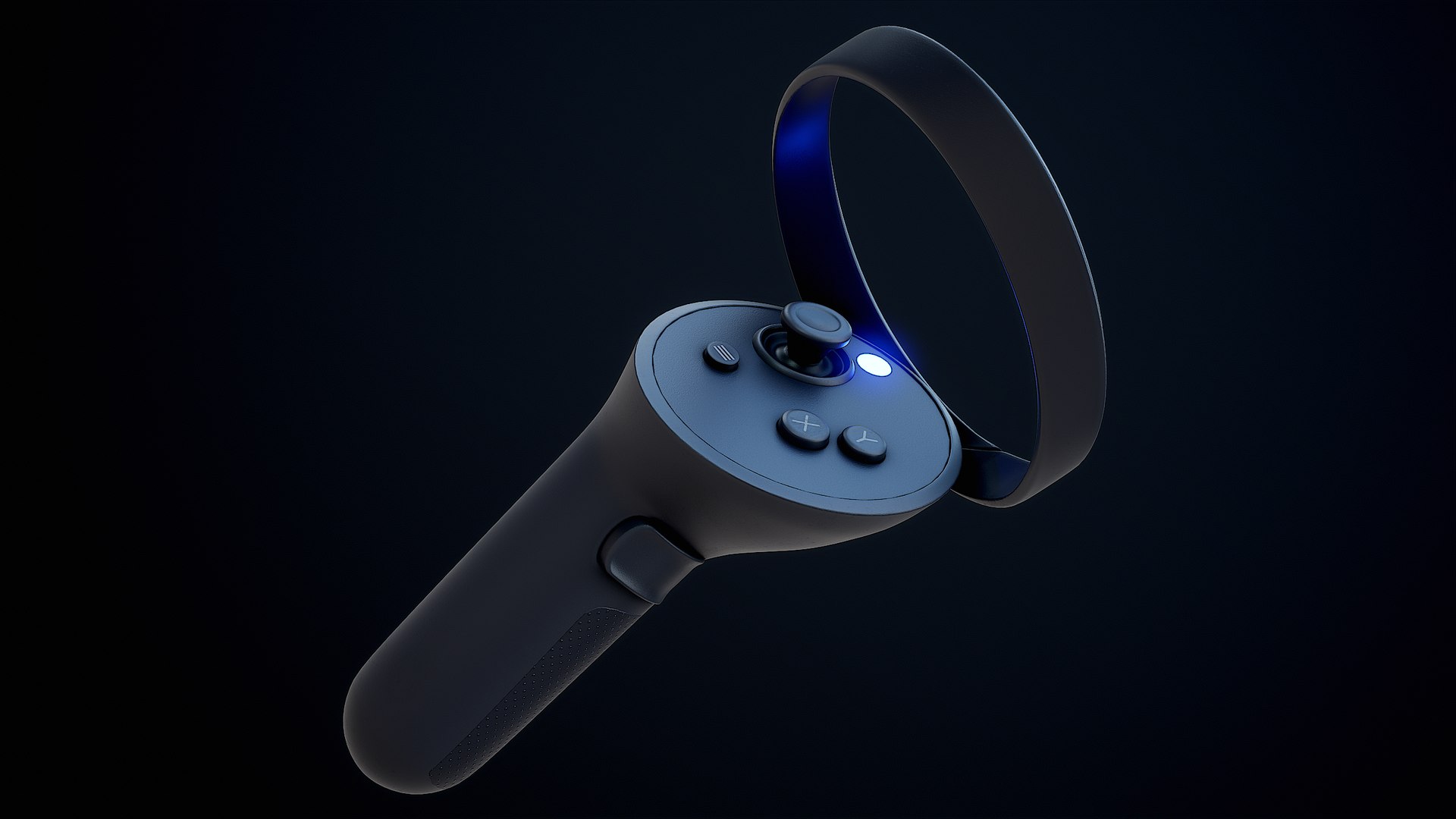 HTC Vive XR Elite Joystick Grip PBR 3D model TurboSquid 2032867