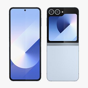 Samsung Galaxy Z Flip6 Blue model