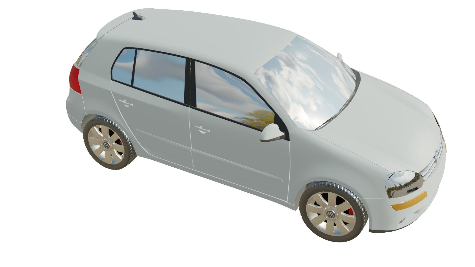 3D Volkswagen Golf Model - TurboSquid 1885271