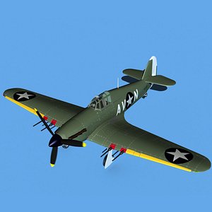 3D model Hawker Hurricane MKII V19