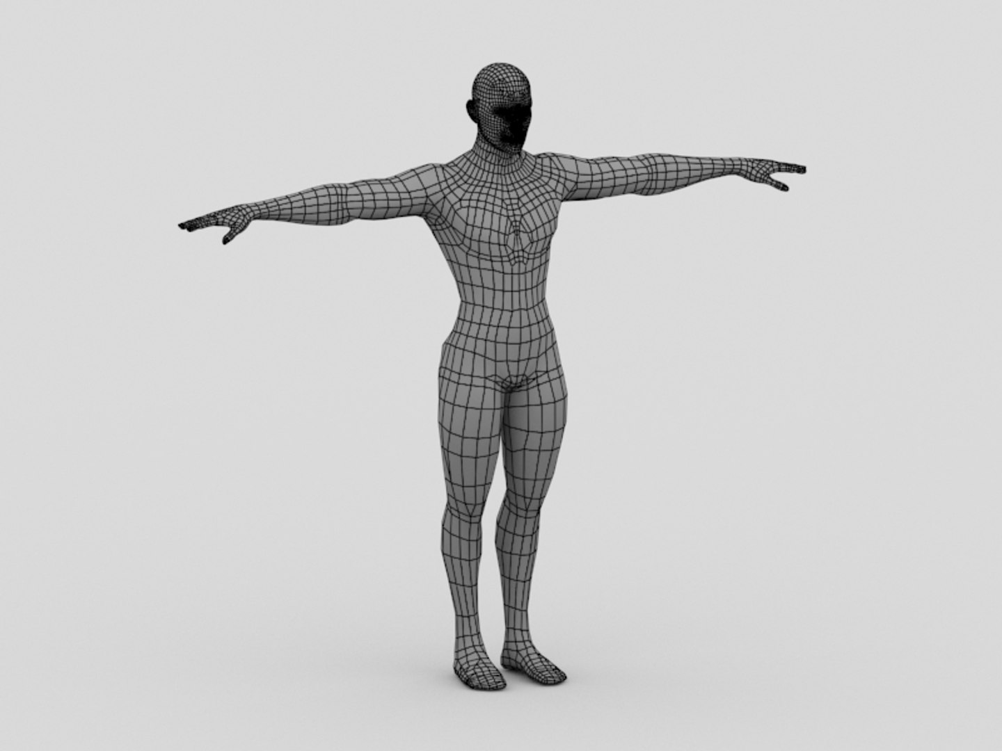 3d Male Base Meshes