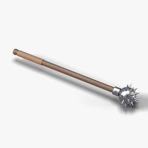 Morning Star Spiked Mace - Medieval Fantasy Weapon