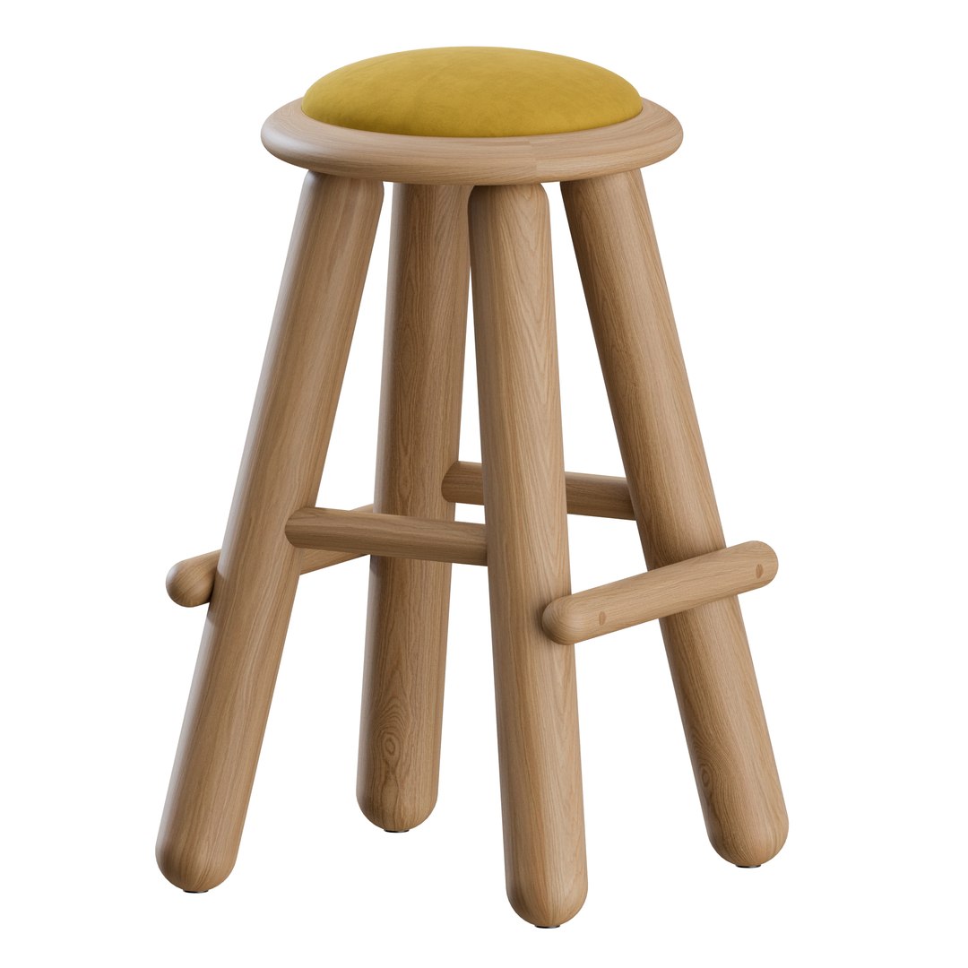 Checa Bar Counter Stool by Roll and Hill 3D https://p.turbosquid.com/ts-thumb/2R/DlA4YS/xy/rhcbsr00006/jpg/1768723428/1920x1080/fit_q87/18d3862f613edc716d4991b6fe60d2b0420f2c0c/rhcbsr00006.jpg