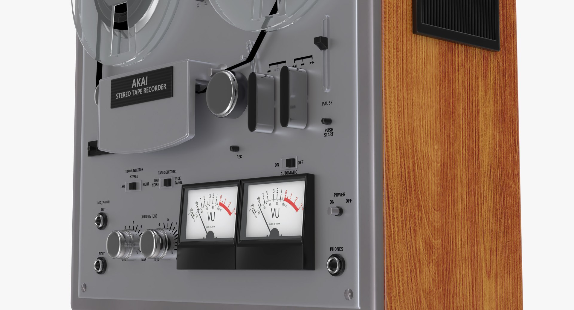 Reel-to-Reel Tape Recorder 3D Model - TurboSquid 1971699