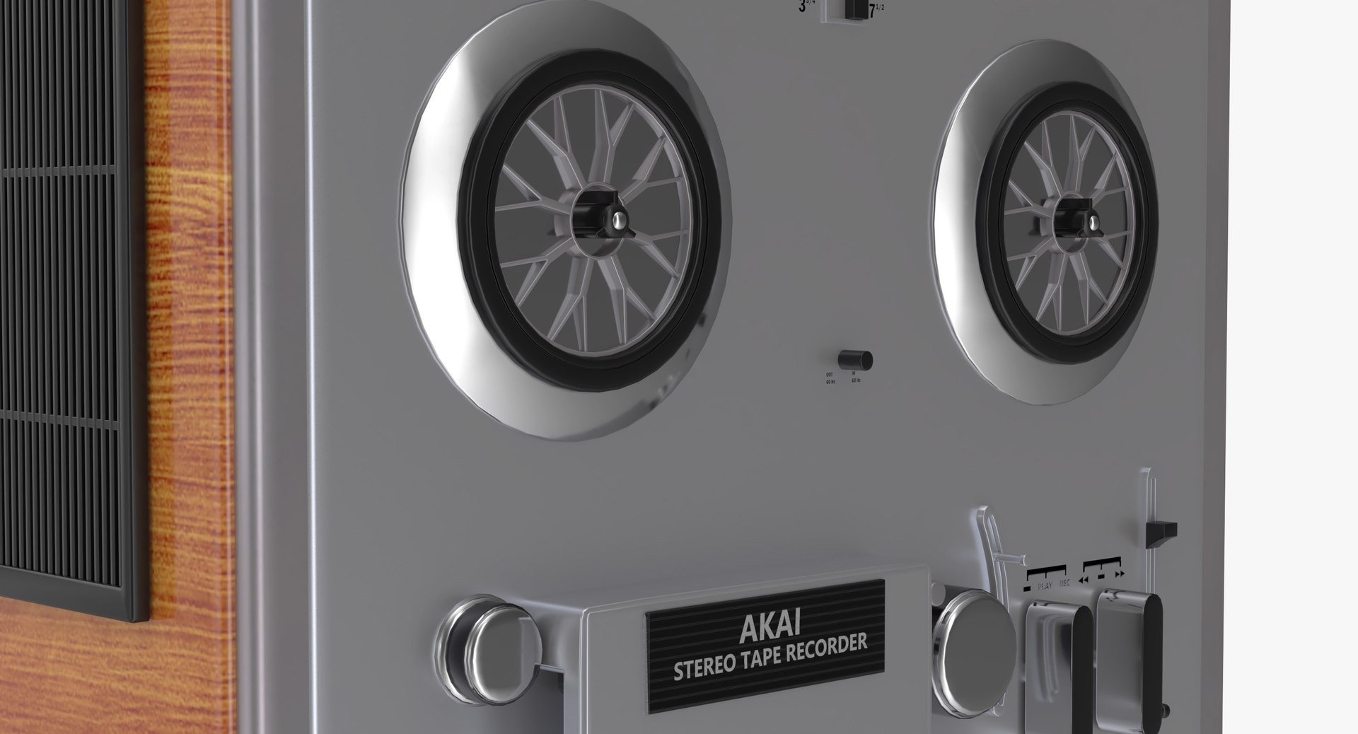 Reel-to-Reel Tape Recorder 3D Model - TurboSquid 1971699