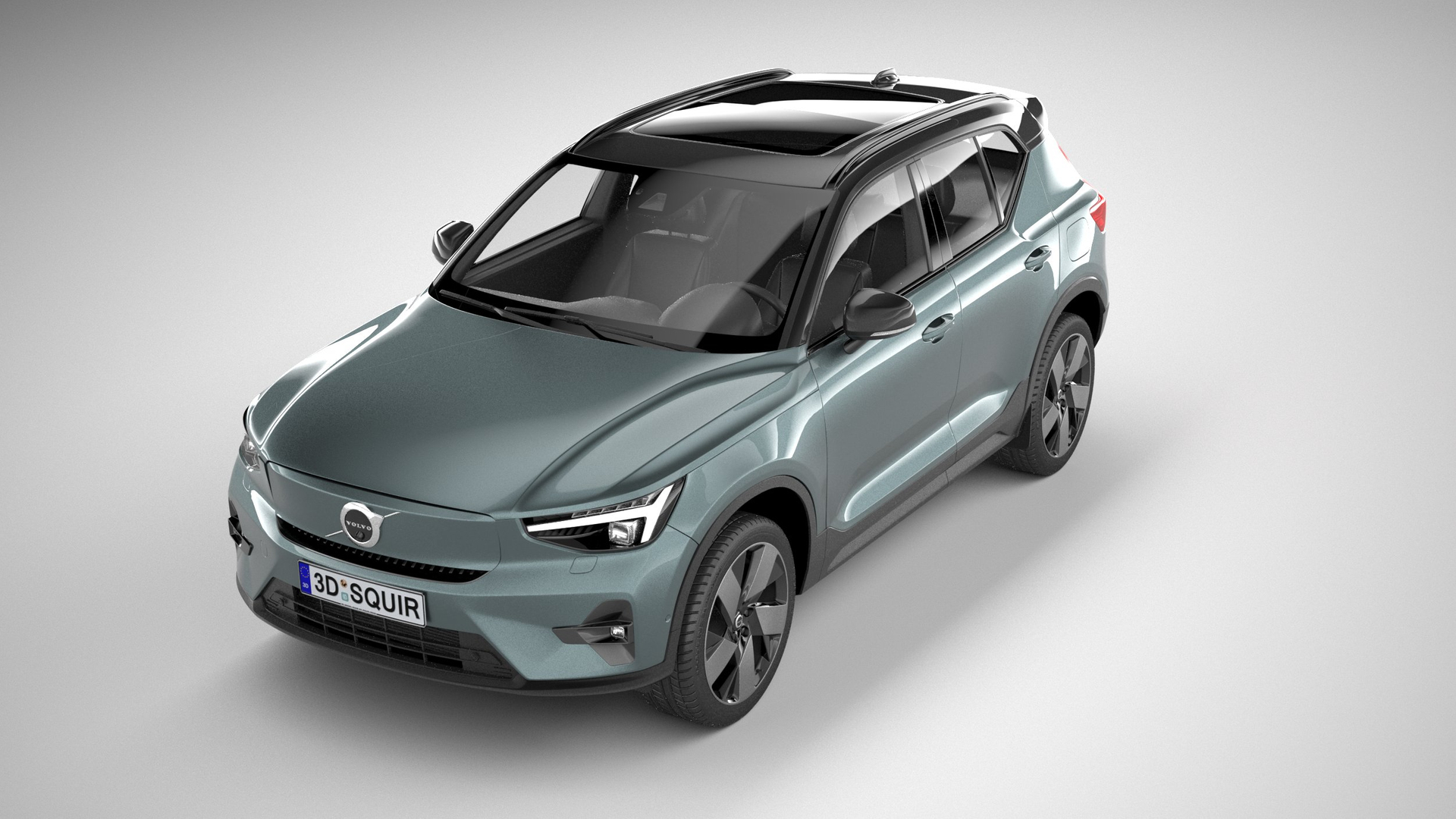 Volvo xc40 recharge shop 3d