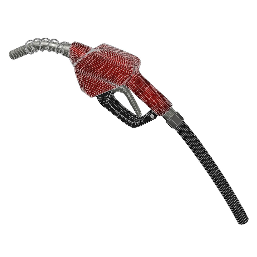 3d Model Gasoline Pump Handle