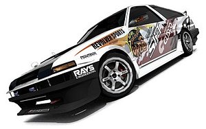 toyota sprinter trueno j-blood 3d model
