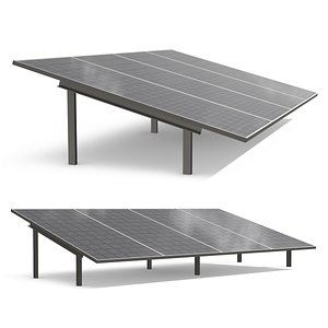 Solar Equipment Ground Panel Frame Simplified