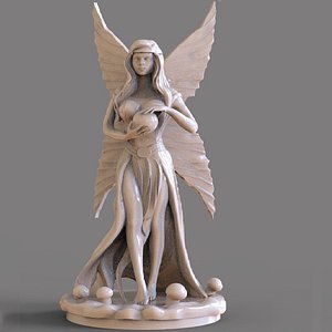 fairy sculpture 3D model
