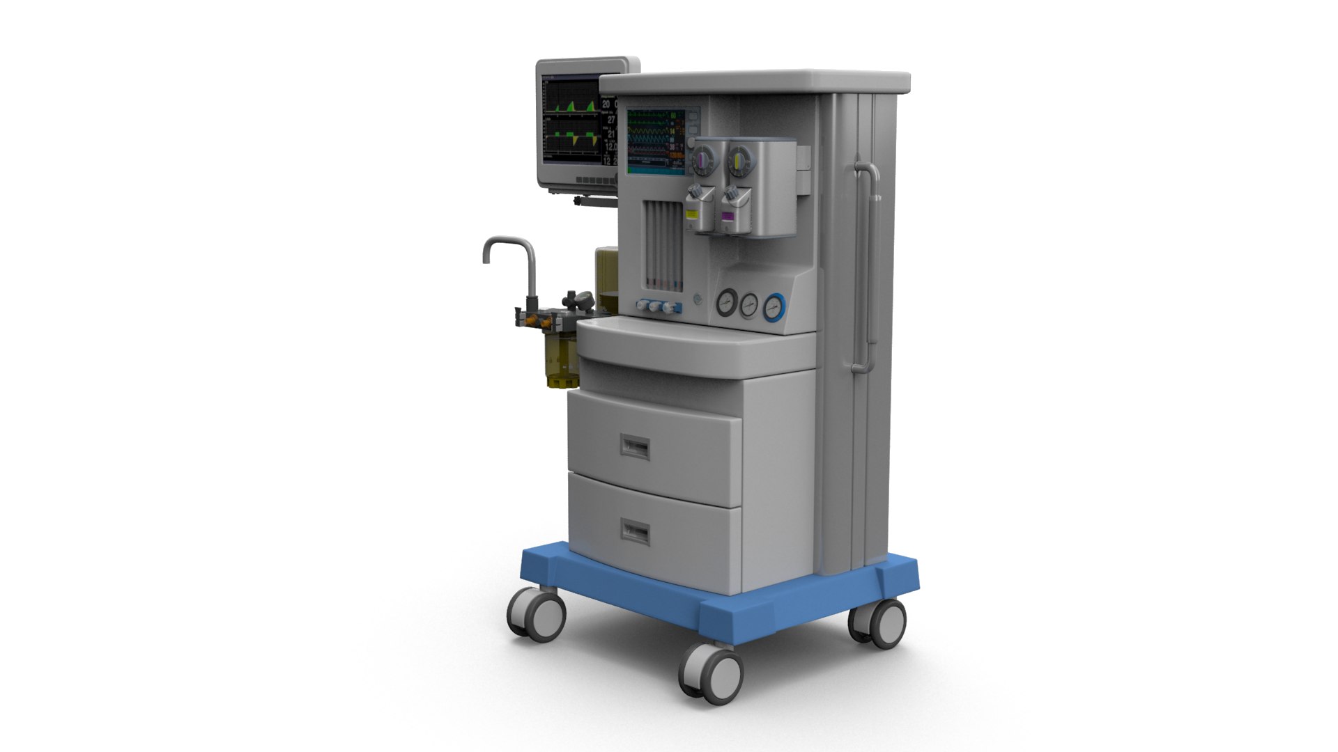 Jinling 850 Anesthisia Machine model https://p.turbosquid.com/ts-thumb/2R/ObXIxz/8U/cm_jinling_turntable0_.0030/png/1624587128/1920x1080/fit_q87/ae2622bc430f6920b2842bbc701cbcfff34d7131/cm_jinling_turntable0_.0030.jpg