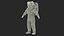 Modern Next Gen Spacesuit Empty 3D model
