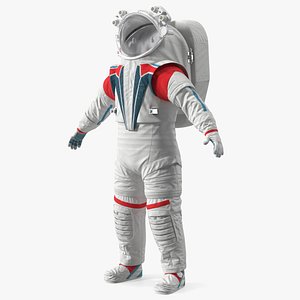 Modern Next Gen Spacesuit Empty