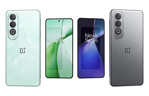 OnePlus Nord CE4 5G Gray And Green Low Poly