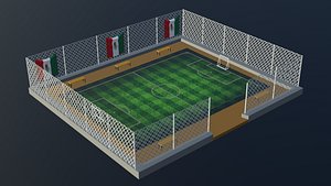 3D Soccer Stadium - Mexican