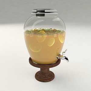 pottery barn drink 3d model