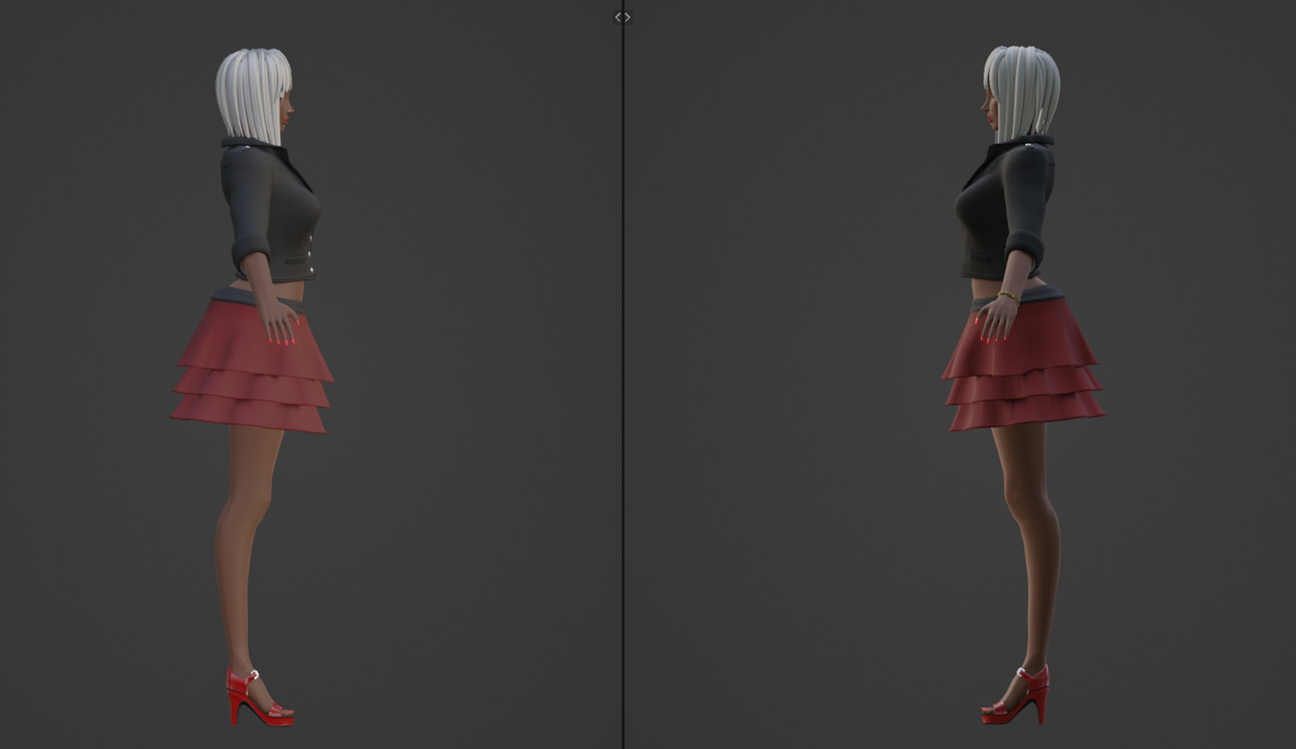 3D Stylized Megan - TurboSquid 1969754