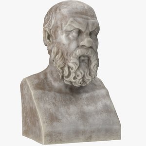 Marble Socrates Bust