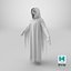 Ghost Hooded Costume 3