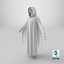 Ghost Hooded Costume 3
