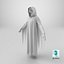 Ghost Hooded Costume 3