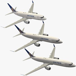Boeing 737-700 / 800 / 900ER United Airlines Pack