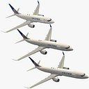Pacote da United Airlines para Boeing 737-700 / 800 / 900ER
