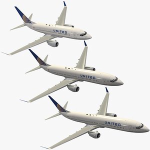 Boeing 737-700 / 800 / 900ER United Airlines Pack