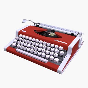 3D typewriter type writer