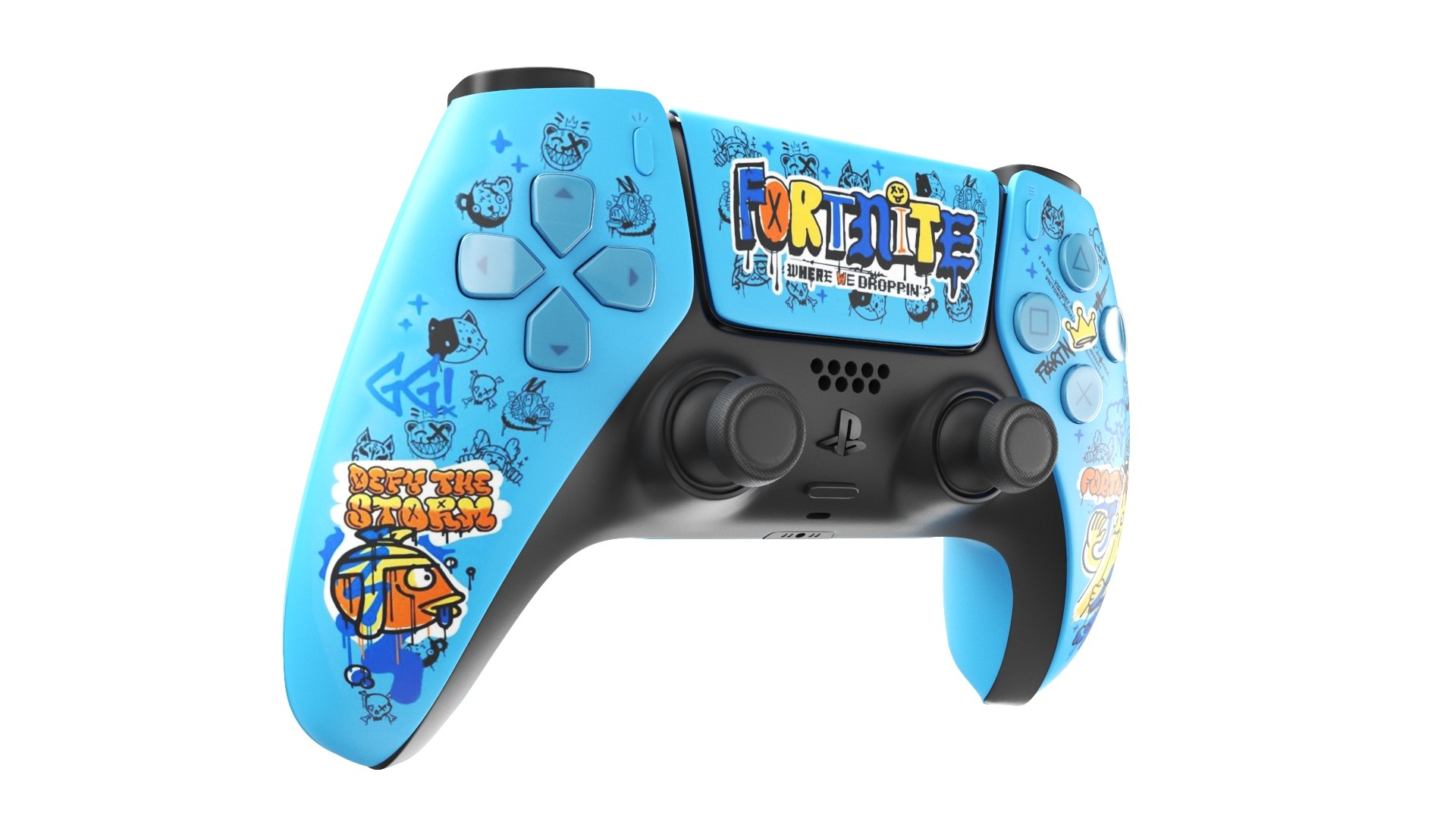 3D Model Detailed Three Dualsense Controllers - TurboSquid 2327256