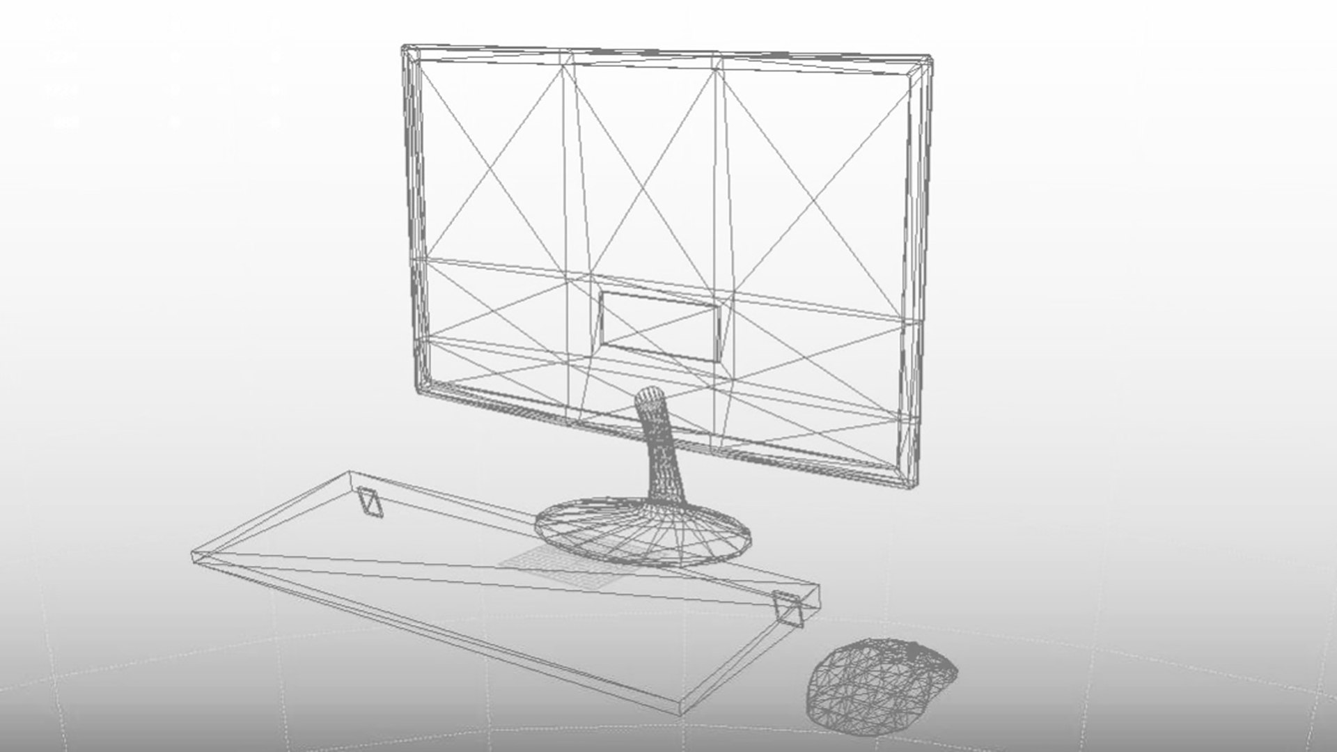 Computer Mouse Keyboard 3D - TurboSquid 1635763