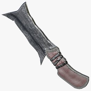 Dagger Knife PBR 3D model