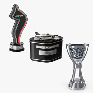 3D model Racing Trophies Collection