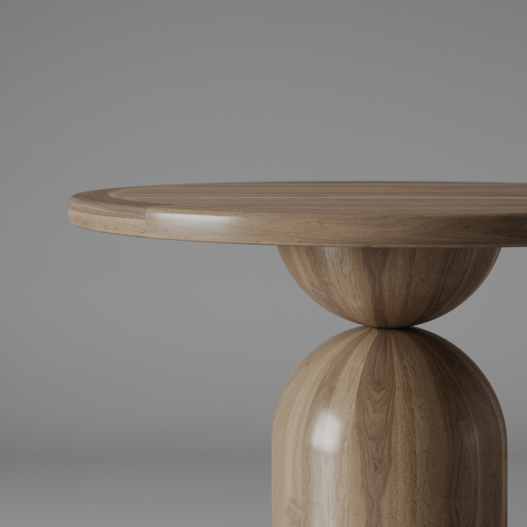 3D Model Bell Table By The WoodRoom - TurboSquid 1867169