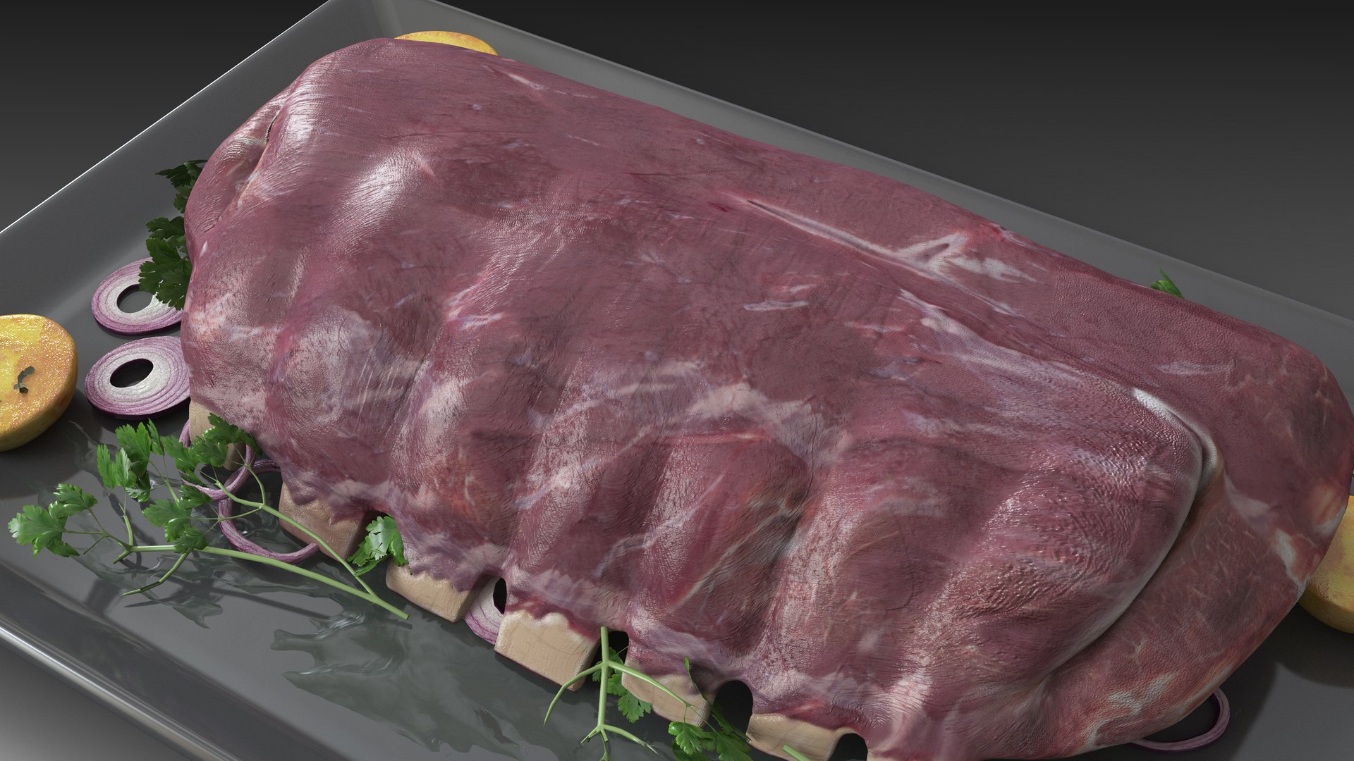 3D Model Raw Ribs - TurboSquid 1881993