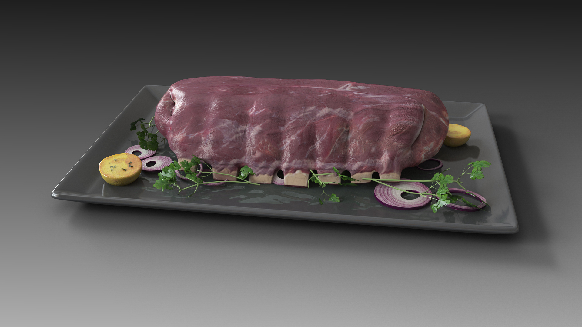 3D Model Raw Ribs - TurboSquid 1881993
