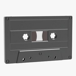 cassette materials 3D model