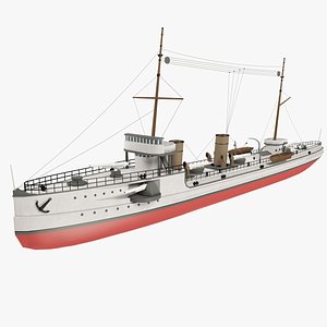 background steamship 3d 3ds