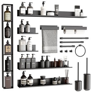 3D Bathroom Accessories 85